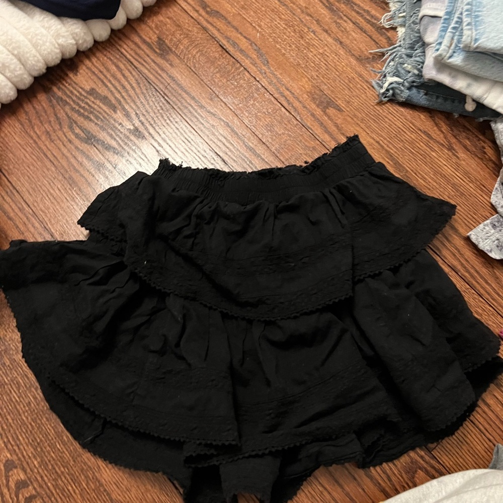 black love shack fancy skirt worn once size petite- xs